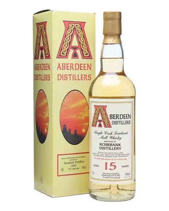 Rosebank 1990 15年 Aberdeen Distillers