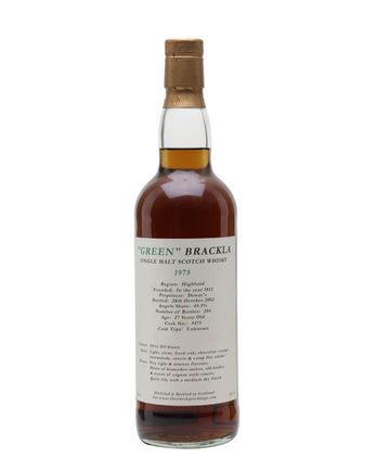 Green Brackla 1975 27年 TWE