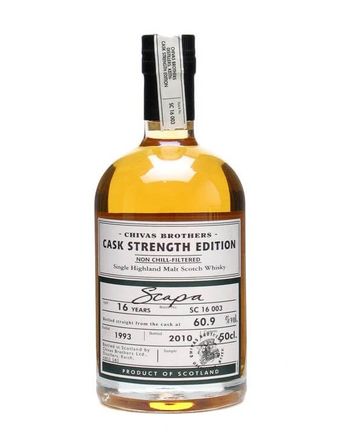 Scapa 1993 16年 Cask Strength Edition
