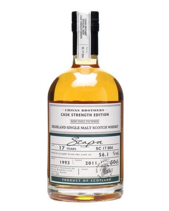 Scapa 1993 17年 Cask Strength Edition