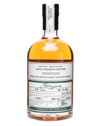 Scapa 1993 19年 Cask Strength Edition