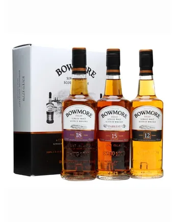 Bowmore Gift Pack 12年 15年 18年