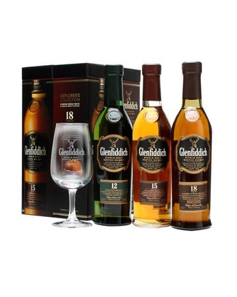 Glenfiddich Explorer's Collection 12, 15 & 18年