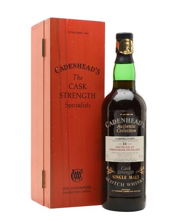 Springbank 1964 34年 Sherrywood Cadenhead's