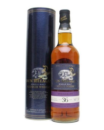Springbank 1969 36年 Cask 411 Dun Bheagan