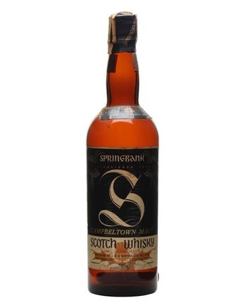 Springbank 5年 Bottled 1960s