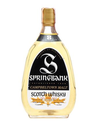 Springbank 8年 Oval Bottle Bottled 1970s