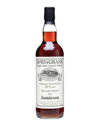 Springbank 10年 Port Wood Jamieson