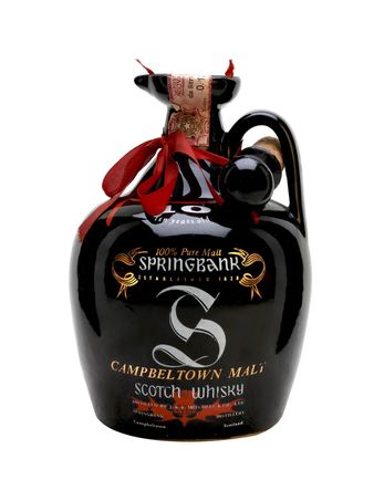 Springbank 10年 Black Ceramic Jug Bottled 1980s