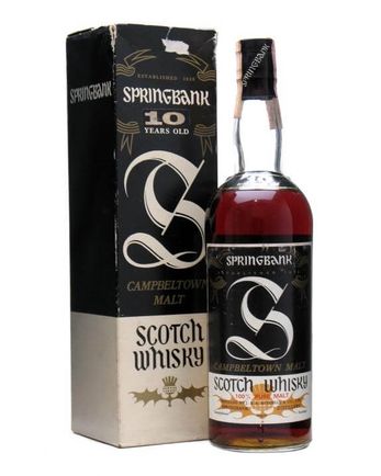 Springbank 10年 Sherry Cask Bottled 1970s