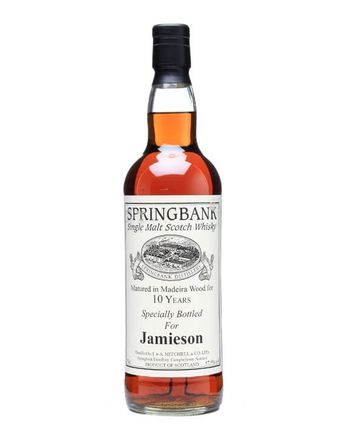 Springbank 10年 Madeira Wood Jamieson