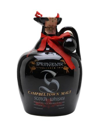Springbank Black Ceramic 12年 Bottled 1980s