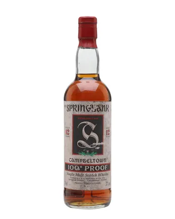 Springbank 12年 100 Proof Bottled 1990s