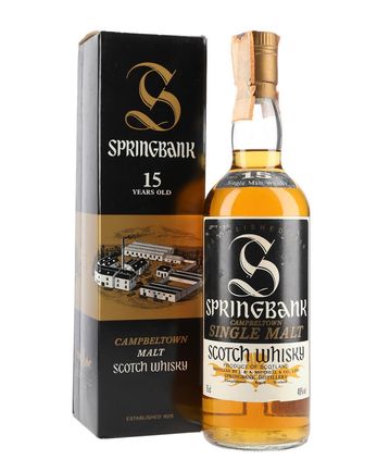 Springbank 15年 Bottled 1980s