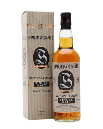 Springbank 21年 Bottled 1990s
