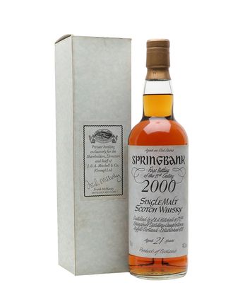 Springbank 21年 First Bottling of 21st Century