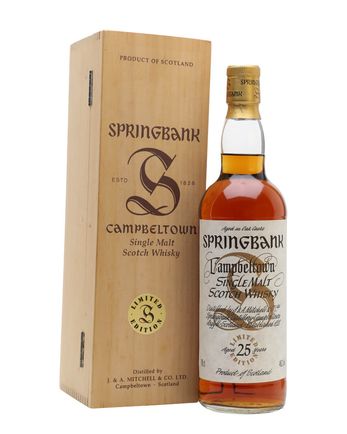 Springbank 25年 Millennium Edition