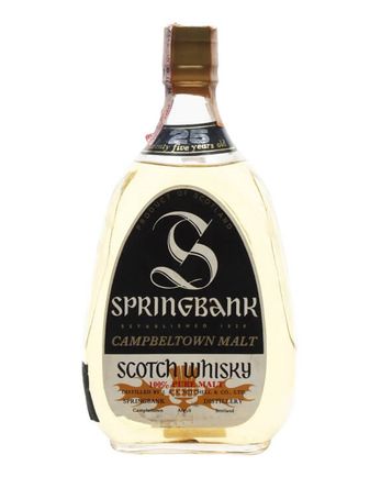 Springbank 25年 Pear Shape Bottle