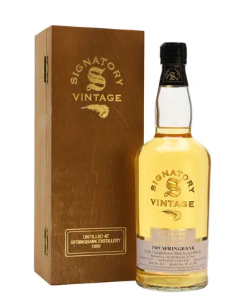 Springbank 1969 34年 Signatory