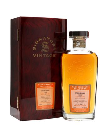 Springbank 1969 40年 Cask #263 Signatory