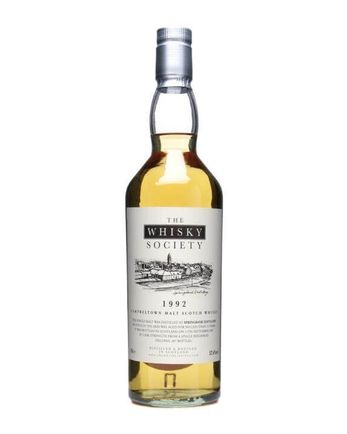 Springbank 1992 15年 The Whisky Society