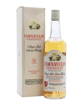 Tamnavulin Glenlivet 10年 Bottled 1980s