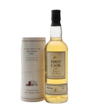Teaninich 1981 16年 First Cask