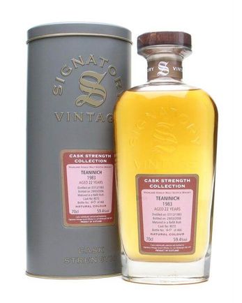Teaninich 1983 22年 Cask # 8072 Signatory Cask Strength Collection
