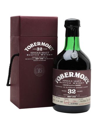 Tobermory 1972 32年 Oloroso Sherry Finish Bottled 2005