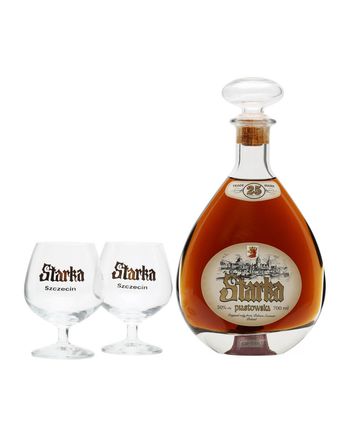 Starka Piastowska 25年 Vodka Glass Pack