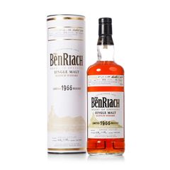 BenRiach 1966 38 Year Old, Limited Release Single Cask 2004 Bottling with Tube - Cask 2382