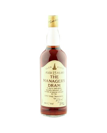 Glen Elgin 15年 Manager's Dram