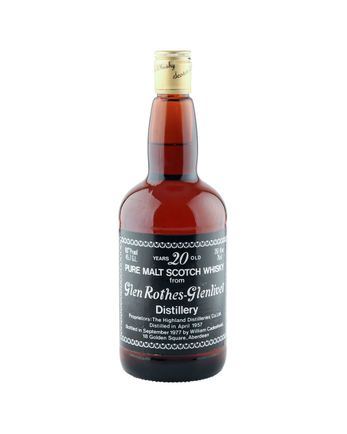 Glenrothes 1957 20年 Cadenhead's