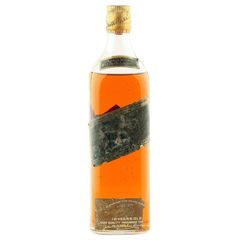 Johnnie Walker 12 Year Old Black Label, Fifties US Import Bottling