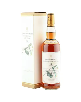 Macallan 10年 Speaker Martin's Old Label