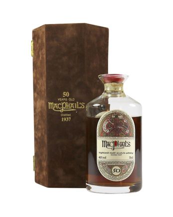 Macphail's 1937 50年 Crystal Decanter Gordon & Macphail