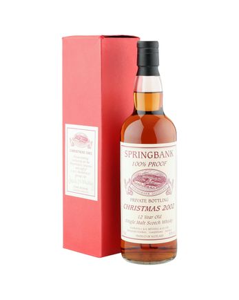 Springbank 12年 Christmas 2002