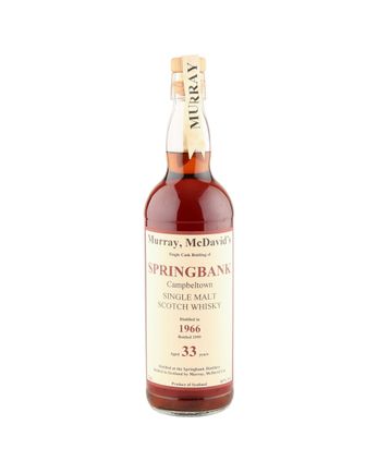 Springbank 1966 33年 Murray McDavid