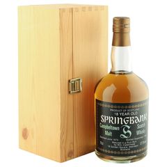 Springbank 1973 18 Year Old, Rum Butt 1991 Cadenhead Bottling