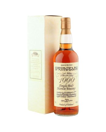 Springbank 20年 Last Bottling