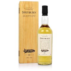 Speyburn 12 Year Old, Flora & Fauna with Wooden Box
