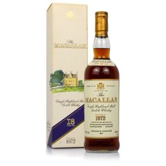 Macallan 1972 18 Year Old