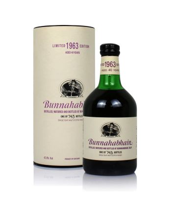 Bunnahabhain 1963 40年